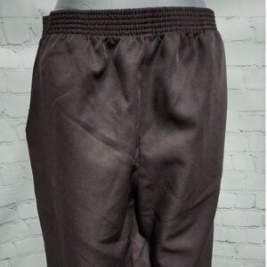 Briggs elastic waist polyester pants